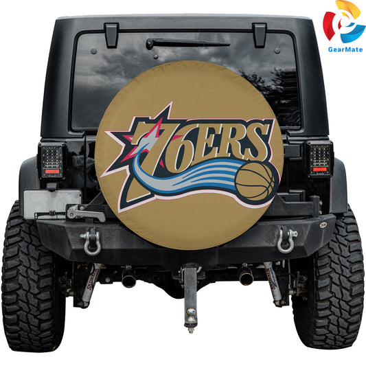 Philadelphia 76ers Gear Up Spare Tire Cover – Premium Waterproof UV-Resistant Protector