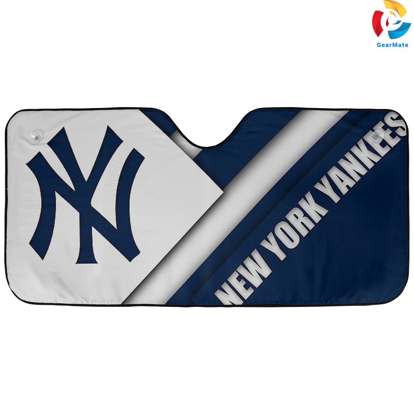 New York Yankees Team Pride Reflective Car Sunshade – Premium Heat & UV Protection, Universal Fit