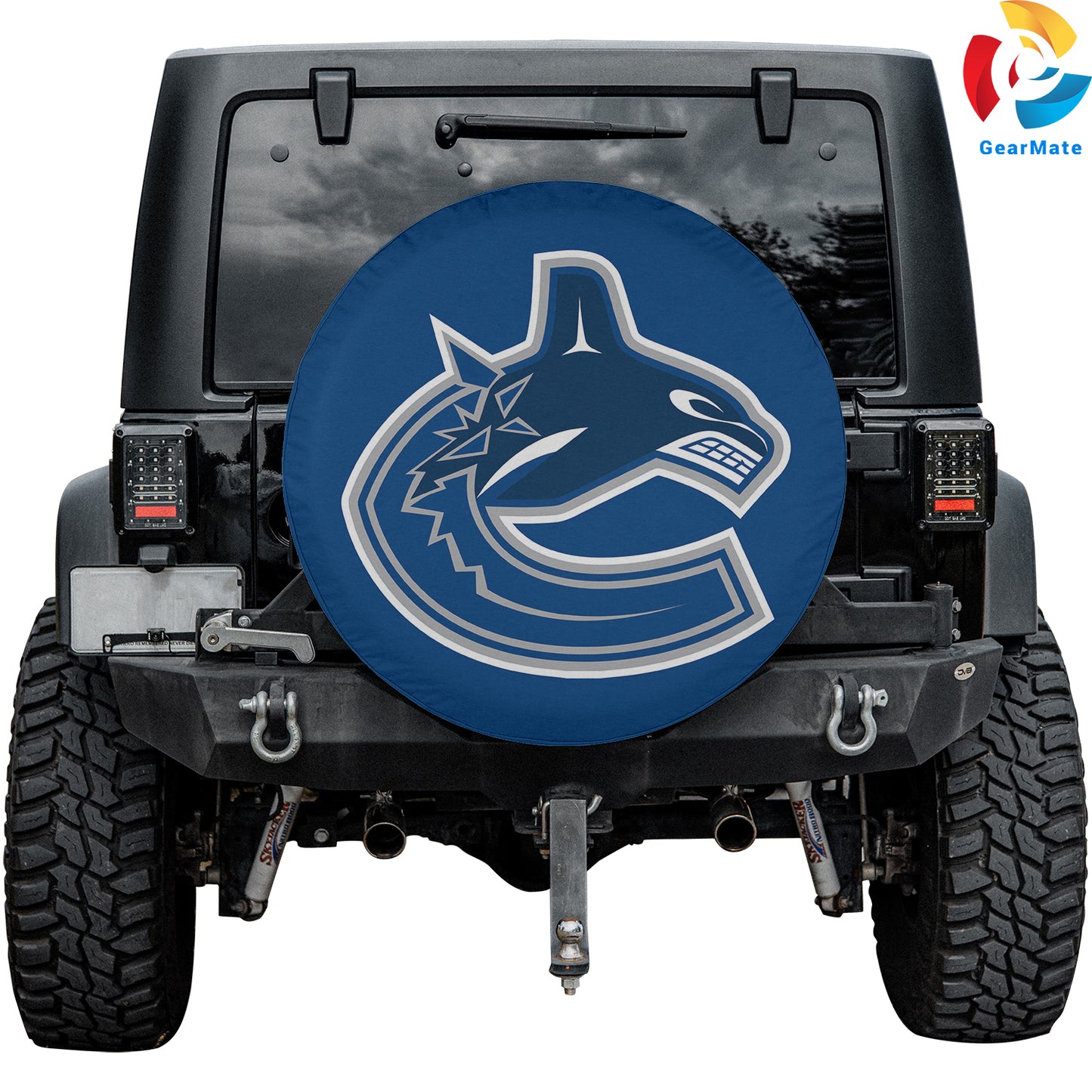 Vancouver Canucks Hockey Season Spare Tire Cover – Premium Waterproof UV-Resistant Protector