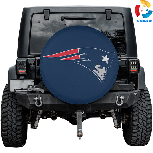 New England Patriots Fan Gifts Spare Tire Cover – Premium Waterproof UV-Resistant Protector