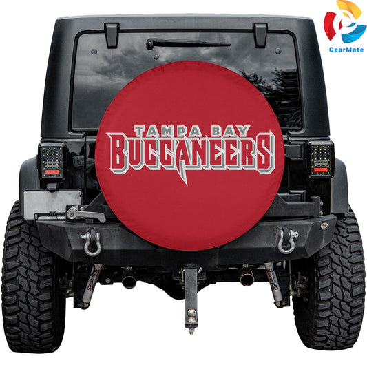 Tampa Bay Buccaneers NFL Gear Spare Tire Cover – Premium Waterproof UV-Resistant Protector