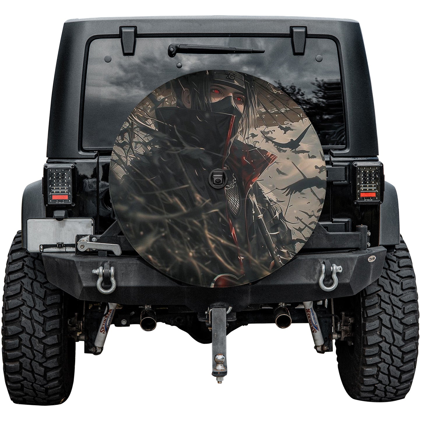 Itachi Uchiha Spare Tire Cover – Premium Waterproof UV Resistant Protector