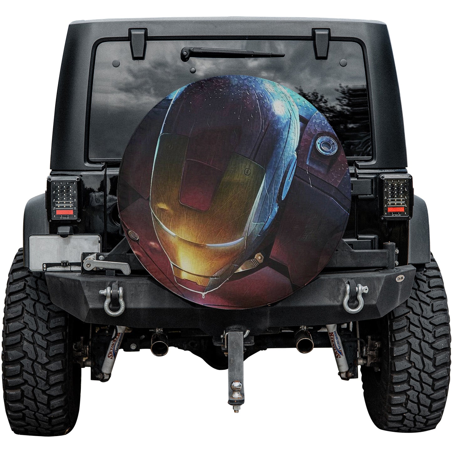 Marvel Iron Man Heroes Spare Tire Cover – Premium Waterproof UV Resistant Protector