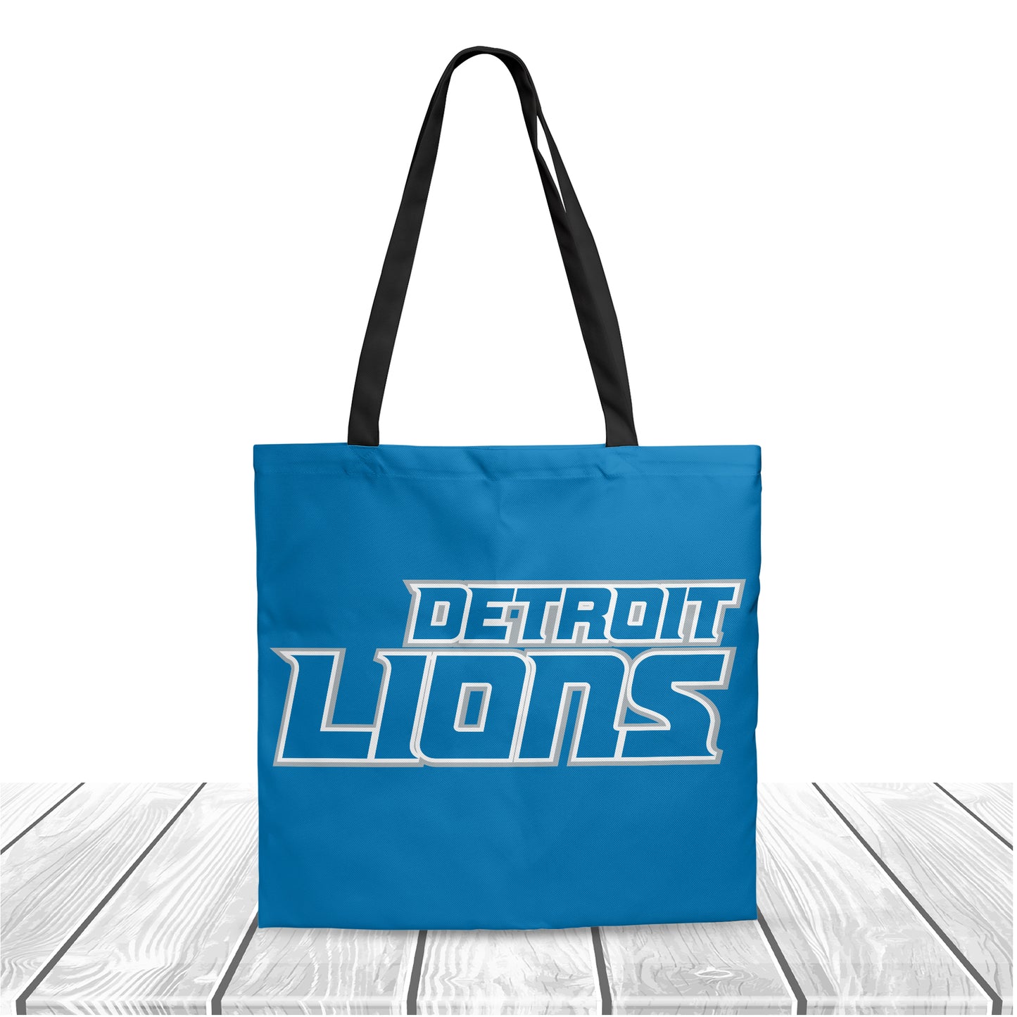 Detroit Lions NFL Polyester Canvas Tote Bag – Durable and Stylish