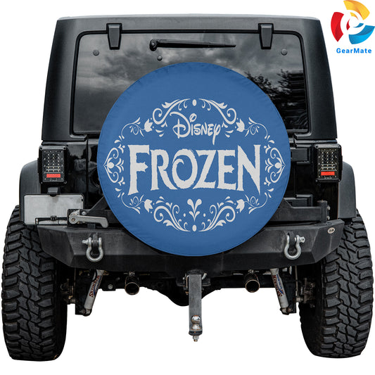 Frozen Spare Tire Cover – Premium Waterproof UV Resistant Protector