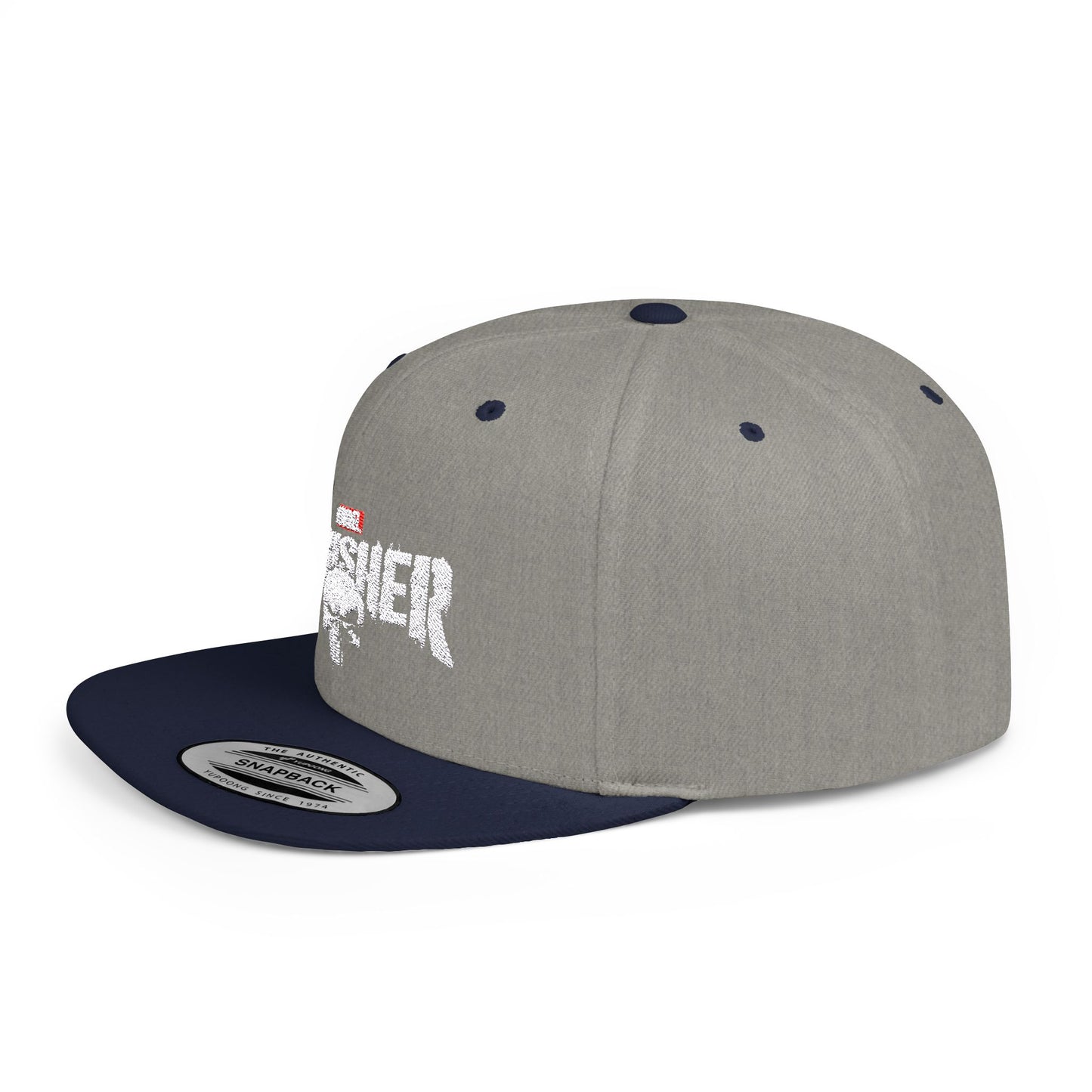 The Punisher Marvel Flat Bill Snapback – Lightweight, Custom Fit, Premium Quality