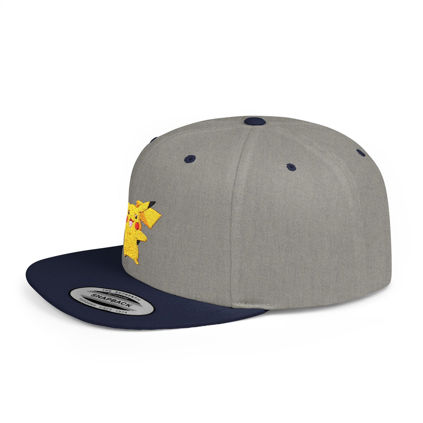 Pokemon Flat Bill Snapback – Lightweight, Custom Fit, Premium Quality