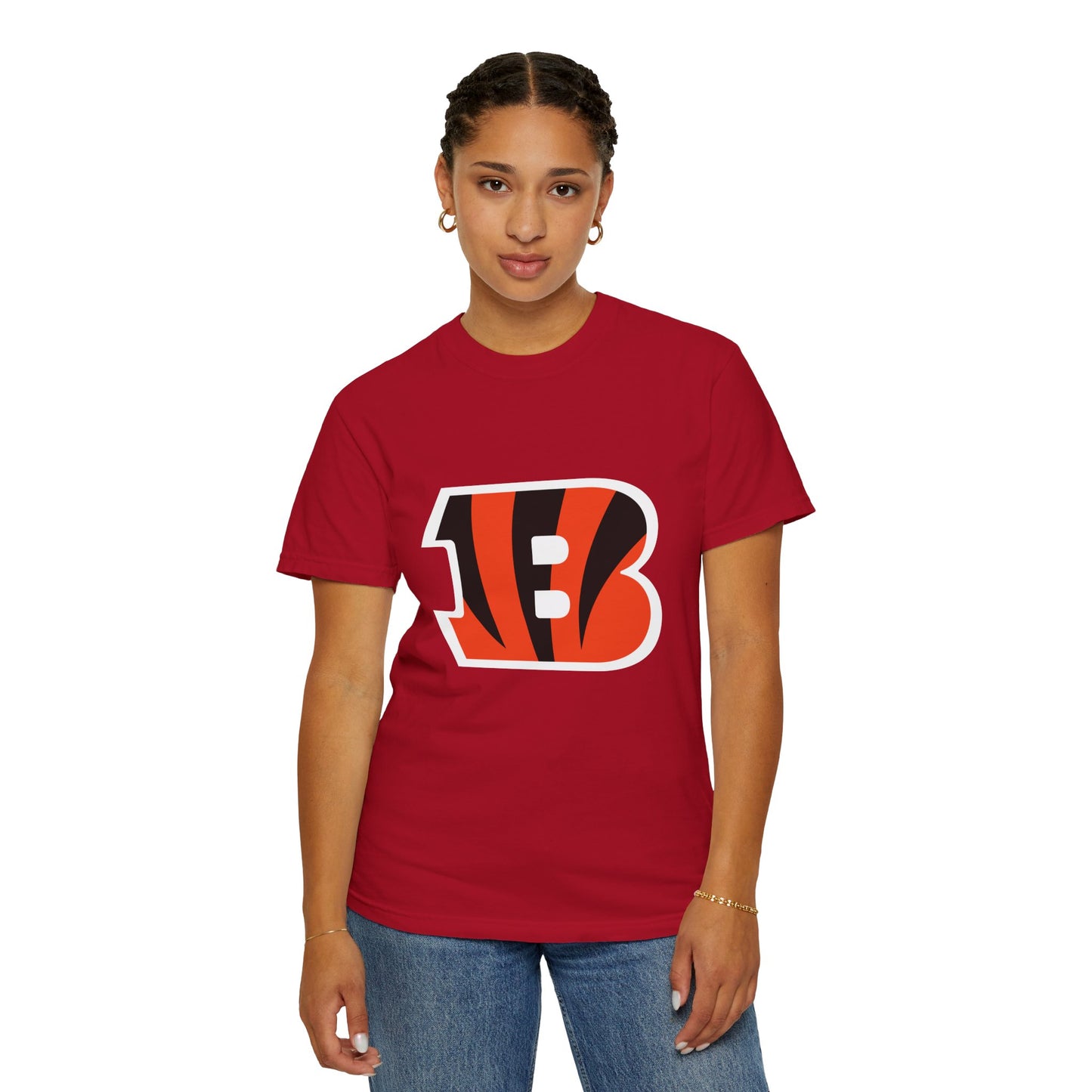 Cincinnati Bengals NFL Garment-Dyed T-Shirt – Premium Cotton Tee for Customization