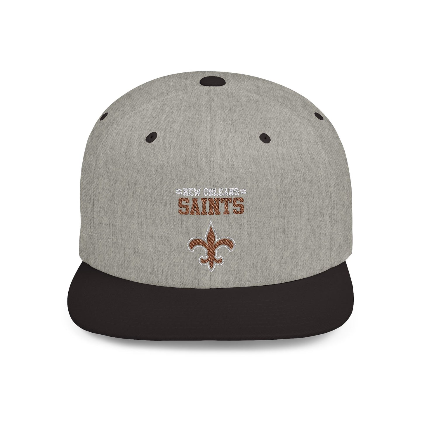 New Orleans Saints Who Dat Flat Bill Snapback – Lightweight, Custom Fit, Premium Quality