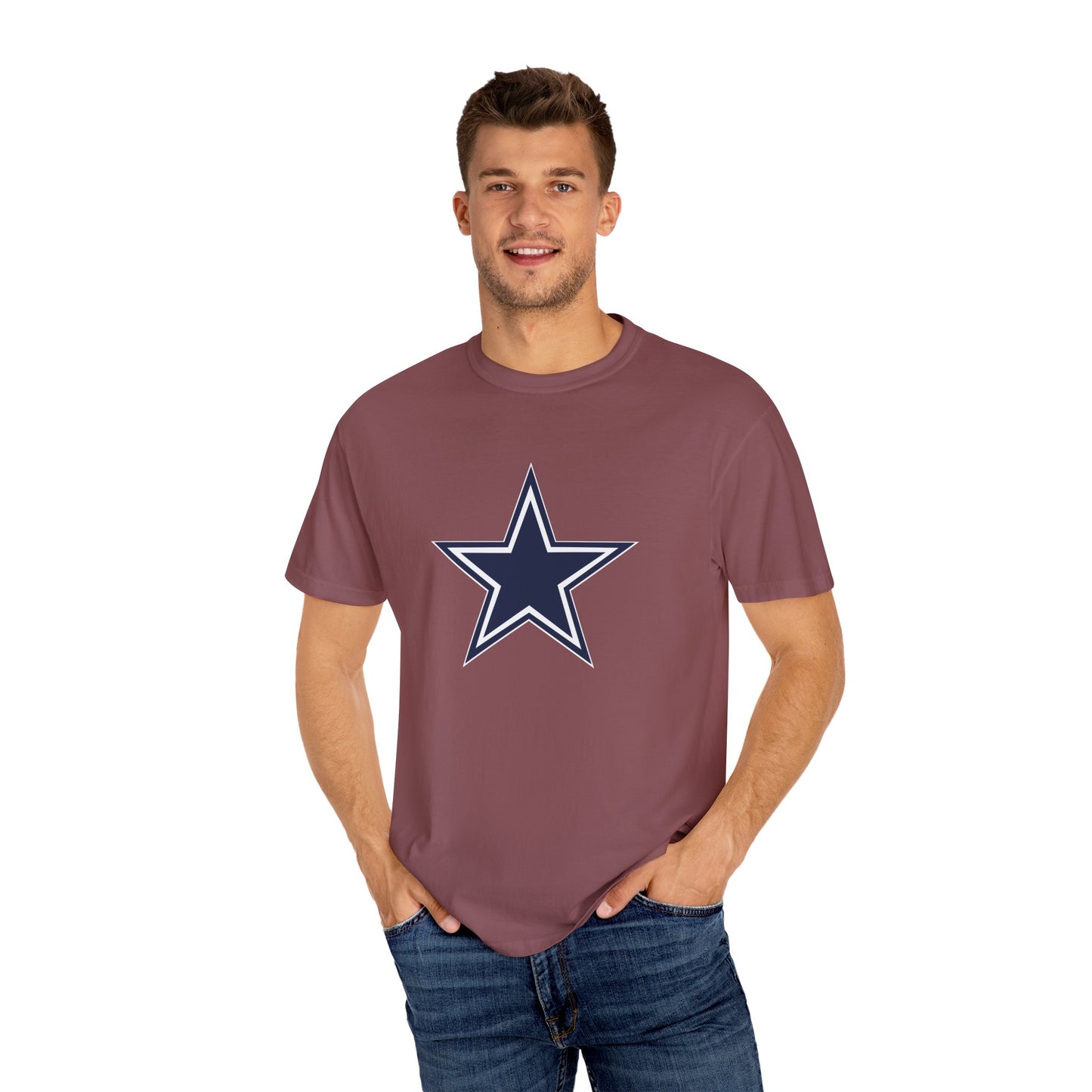 Dallas Cowboys Gear Garment-Dyed T-Shirt – Premium Cotton Tee for Customization