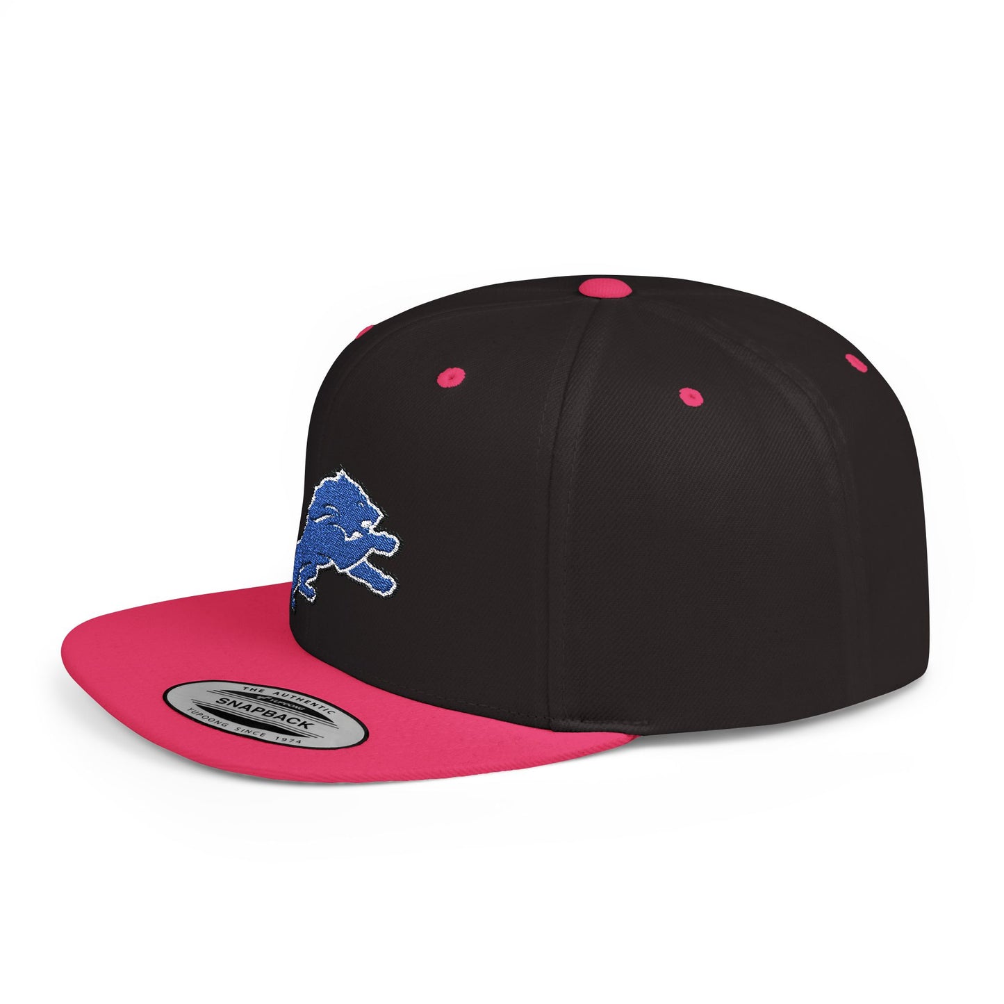 Detroit Lions Flat Bill Snapback – Lightweight, Custom Fit, Premium Quality