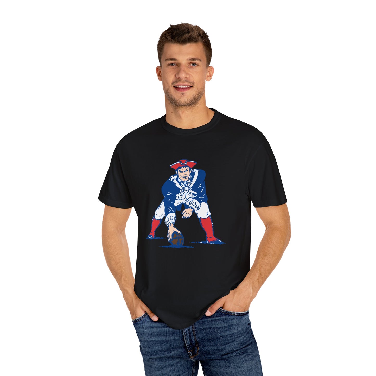 New England Patriots Gift Ideas Garment-Dyed T-Shirt – Premium Cotton Tee for Customization