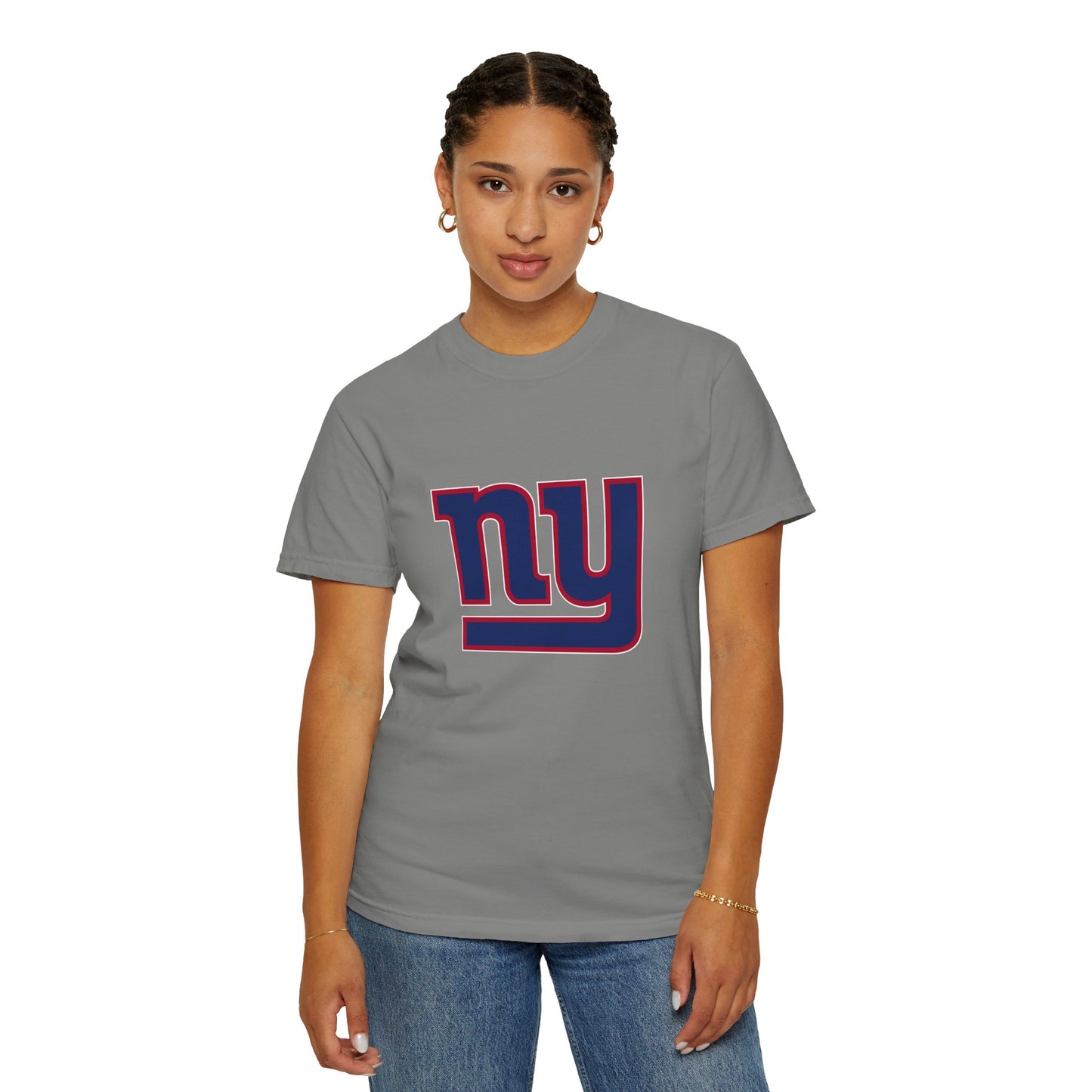 New York Giants Nation Garment-Dyed T-Shirt – Premium Cotton Tee for Customization