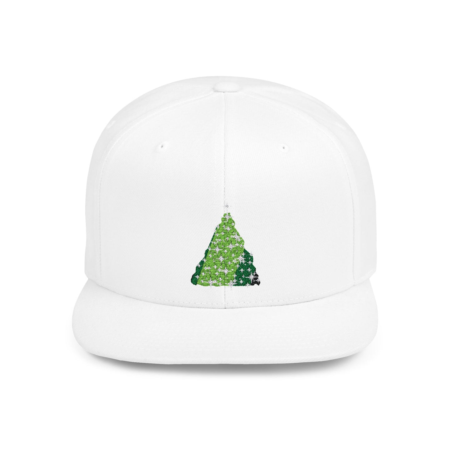 Christmas Tree Oh Christmas Tree Flat Bill Snapback – Lightweight, Custom Fit, Premium Quality