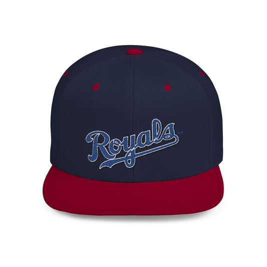 Kansas City Royals Forever Royal Flat Bill Snapback – Lightweight, Custom Fit, Premium Quality