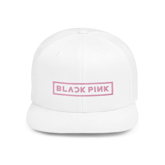 Black Pink Flat Bill Snapback – Lightweight, Custom Fit, Premium Quality