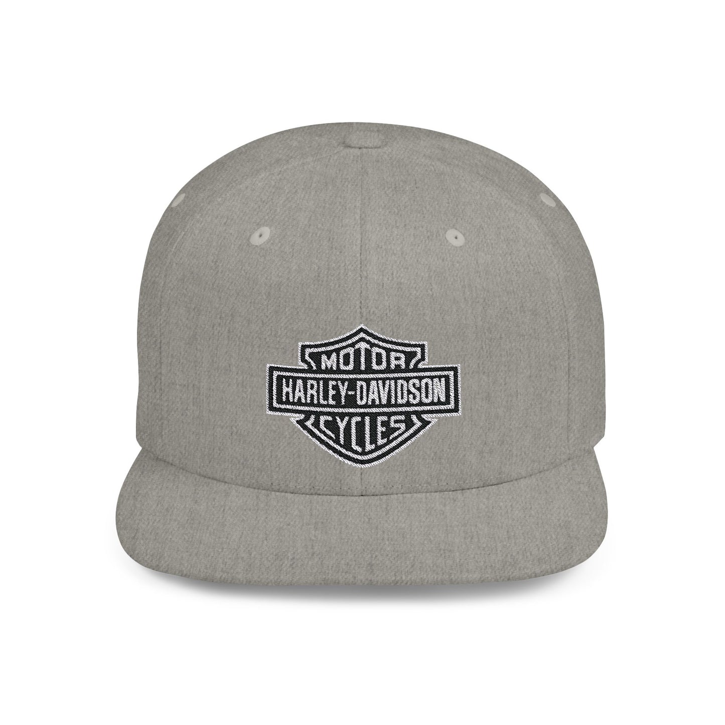 Harley Davidson Flat Bill Snapback – Lightweight, Custom Fit, Premium Quality