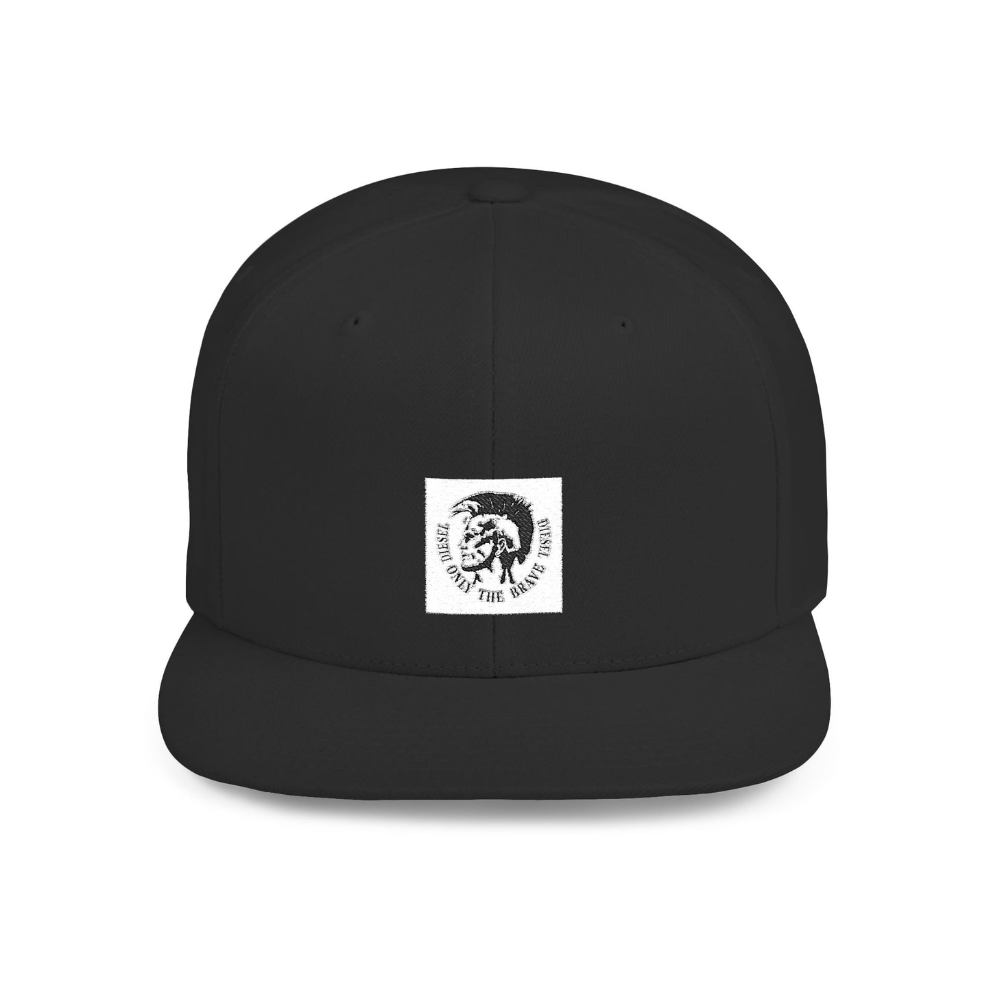 Diesel Flat Bill Snapback – Lightweight, Custom Fit, Premium Quality