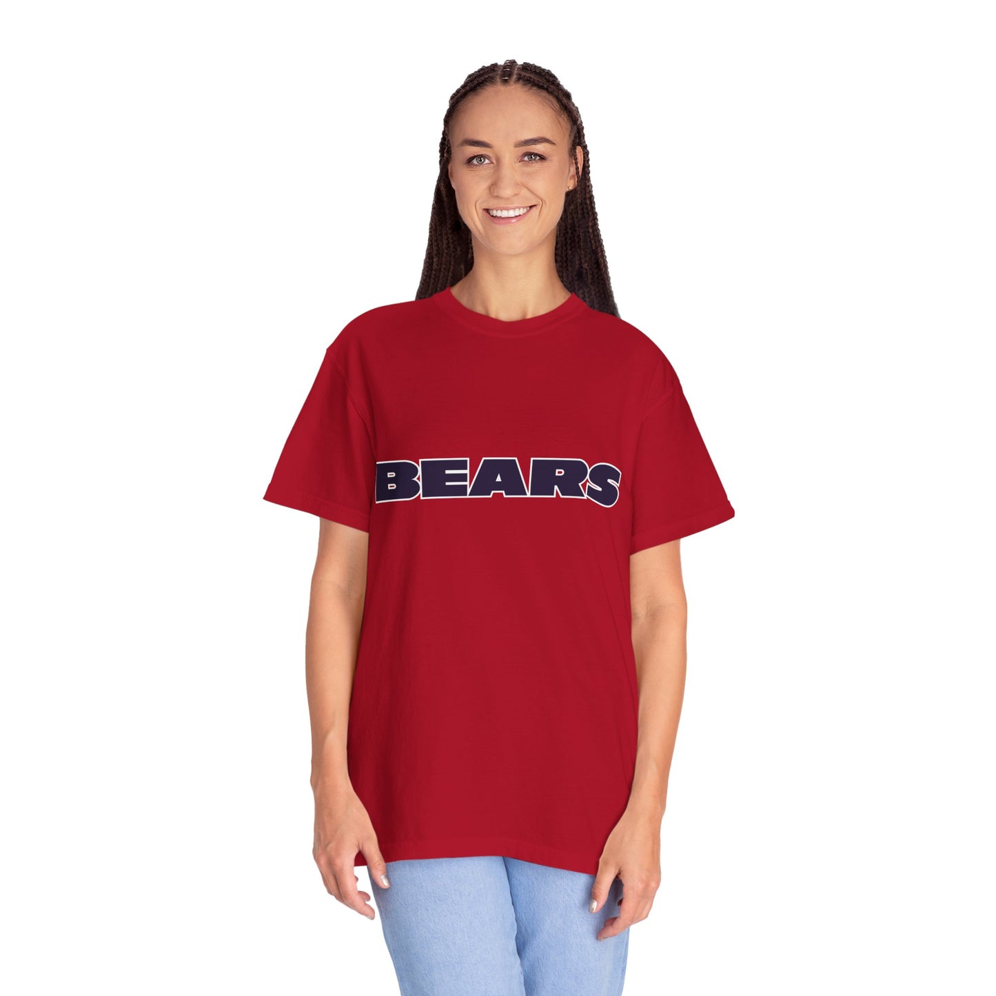 Chicago Bears Nation Garment-Dyed T-Shirt – Premium Cotton Tee for Customization