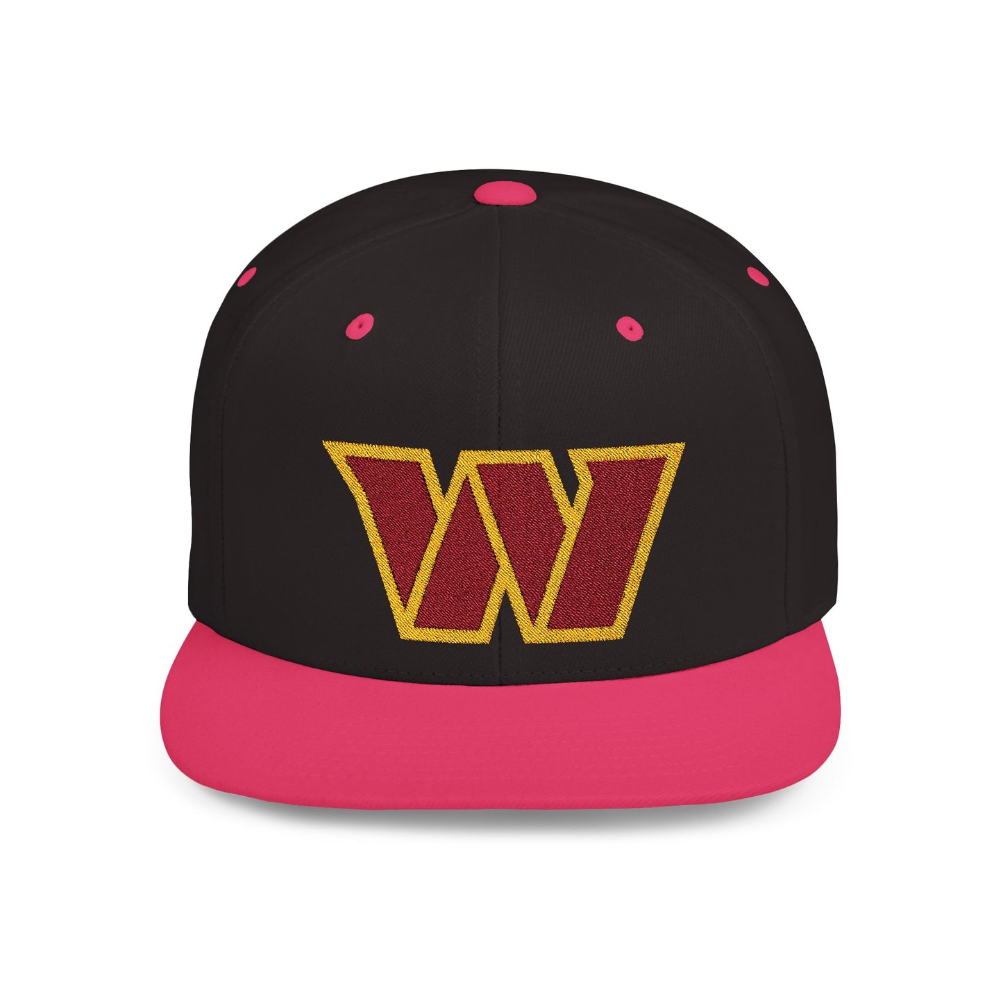 Washington Commanders Flat Bill Snapback – Lightweight, Custom Fit, Premium Quality