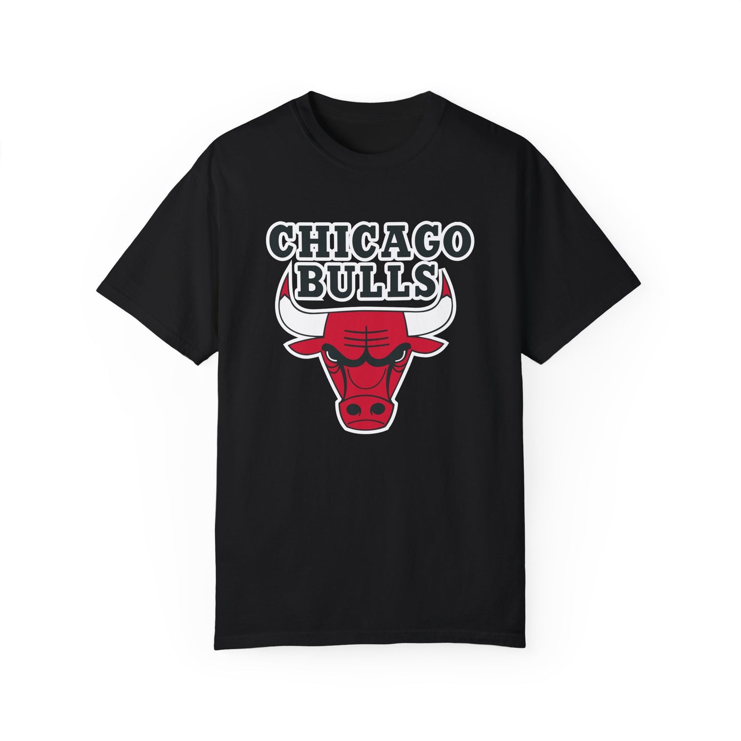 Chicago Bulls NBA Garment-Dyed T-Shirt – Premium Cotton Tee for Customization