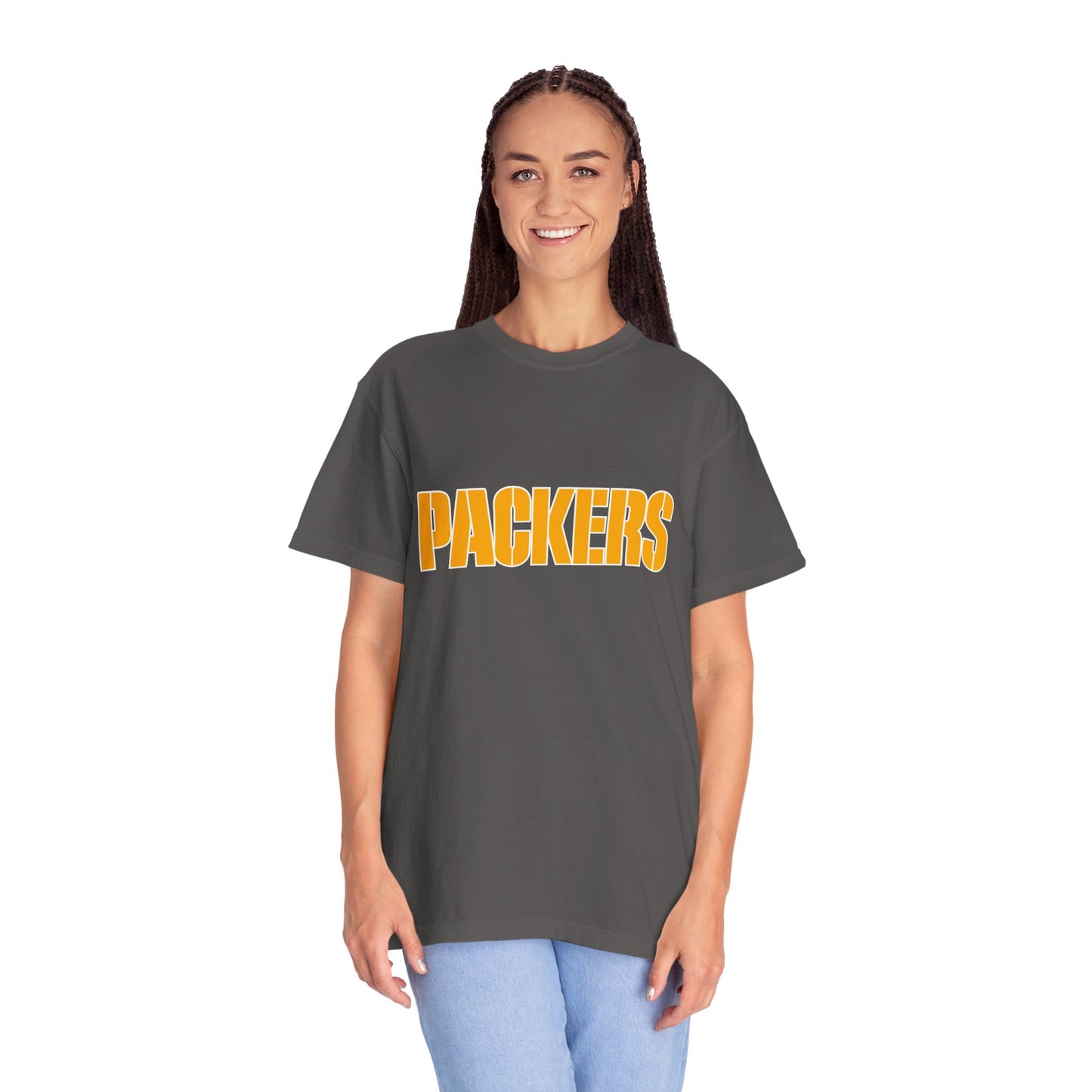 Green Bay Packers Gear Garment-Dyed T-Shirt – Premium Cotton Tee for Customization