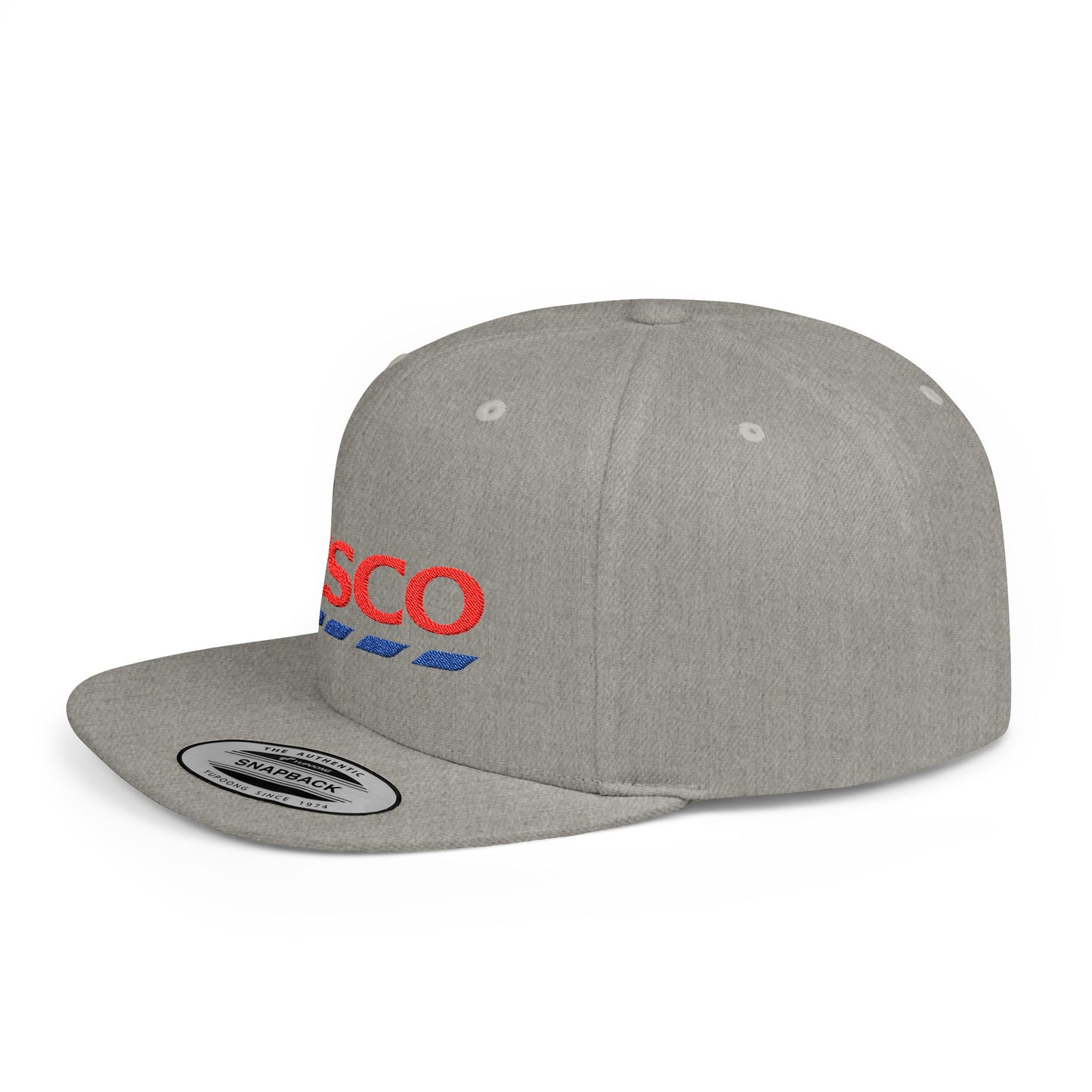 Tesco Flat Bill Snapback – Lightweight, Custom Fit, Premium Quality