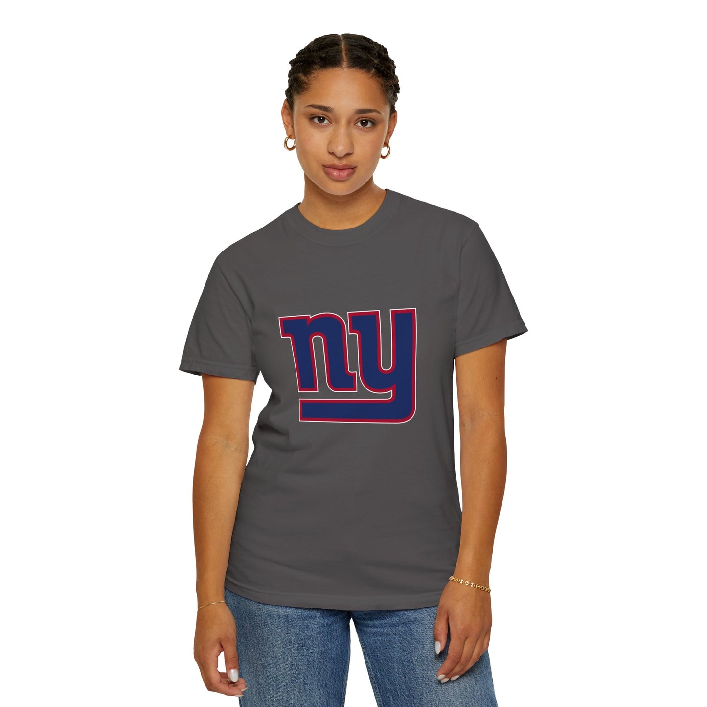 New York Giants Nation Garment-Dyed T-Shirt – Premium Cotton Tee for Customization