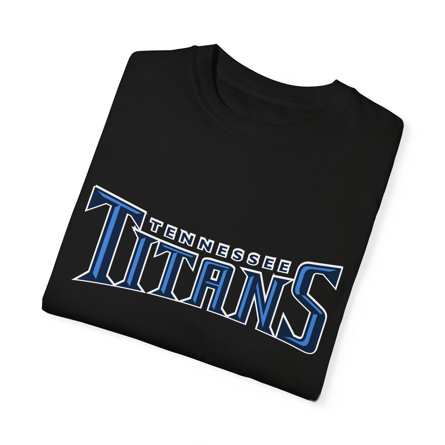 Tennessee Titans Team Merch Garment-Dyed T-Shirt – Premium Cotton Tee for Customization