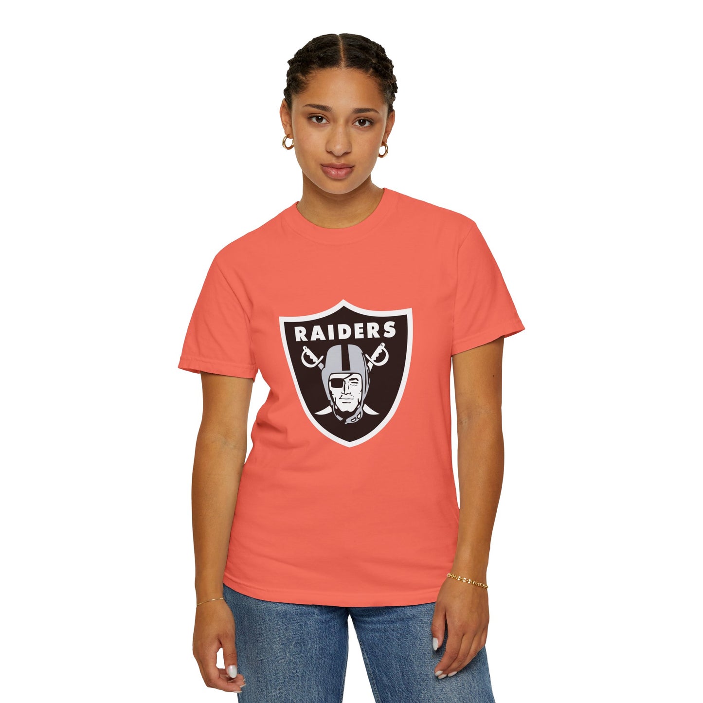 Las Vegas Raiders Gameday Essentials Garment-Dyed T-Shirt – Premium Cotton Tee for Customization