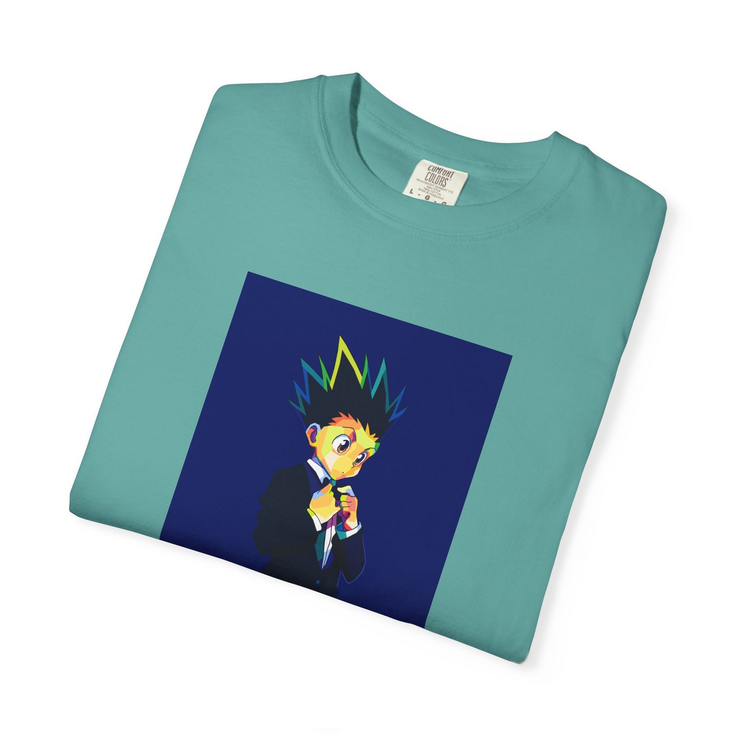 Hunter x Hunter Gon Freecss Cute anime Garment-Dyed T-Shirt – Premium Cotton Tee for Customization