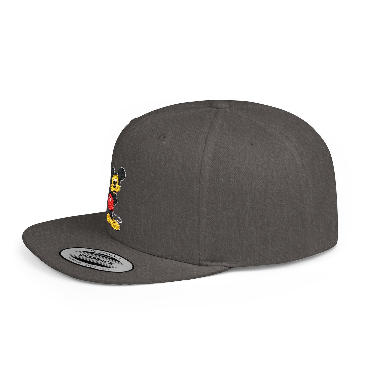 Mickey Mouse Disney Celebrations Flat Bill Snapback – Lightweight, Custom Fit, Premium Quality