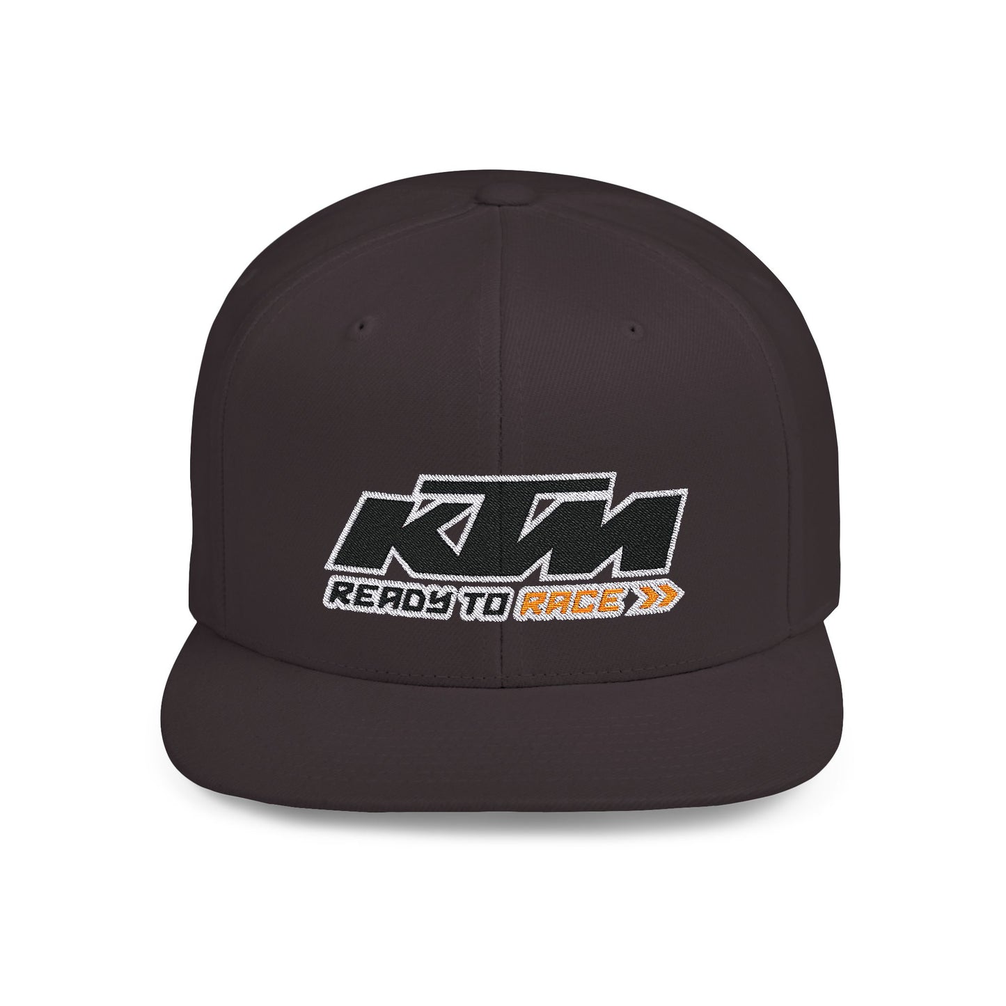 KTM Ready to Race Flat Bill Snapback – Lightweight, Custom Fit, Premium Quality