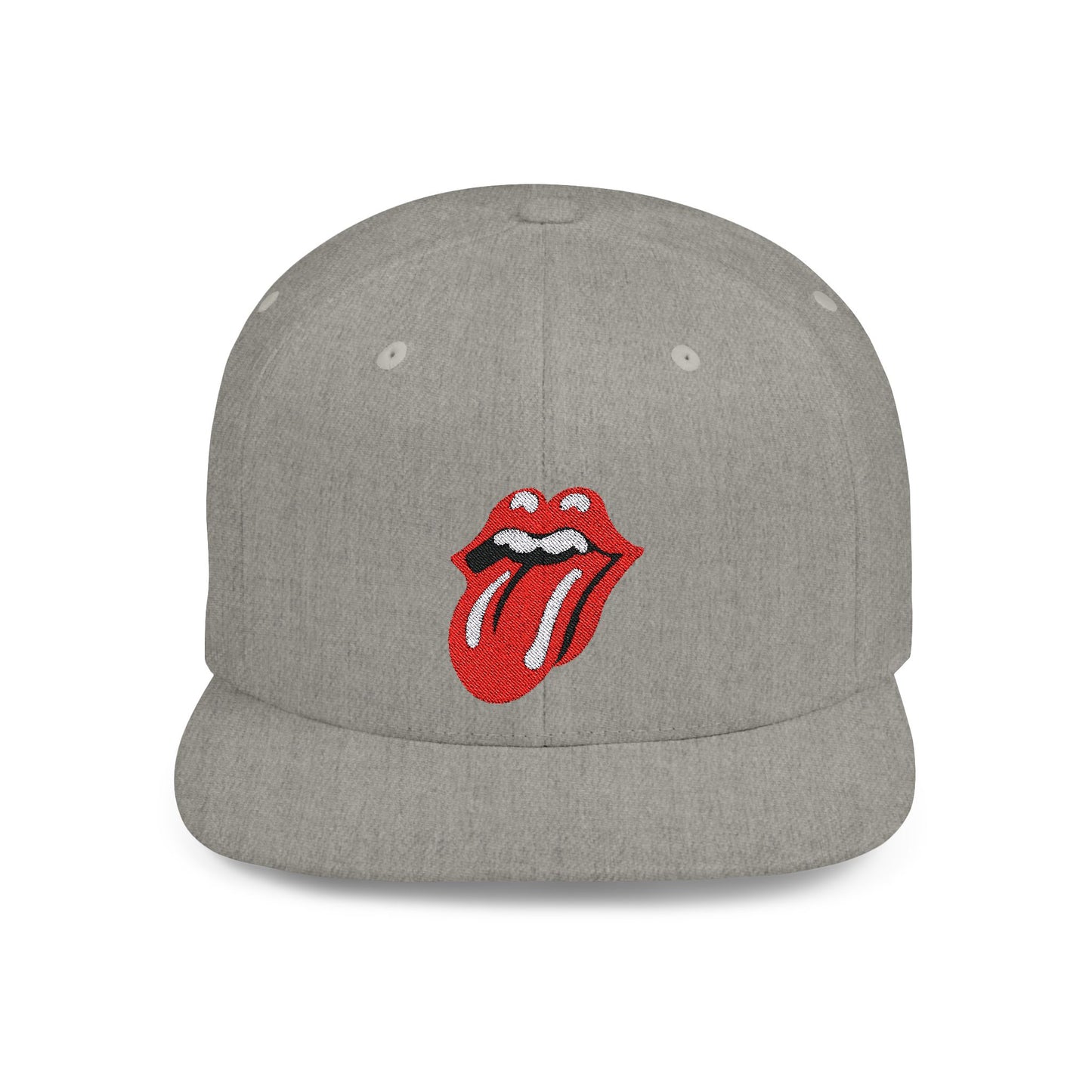 Rolling Stones Flat Bill Snapback – Lightweight, Custom Fit, Premium Quality