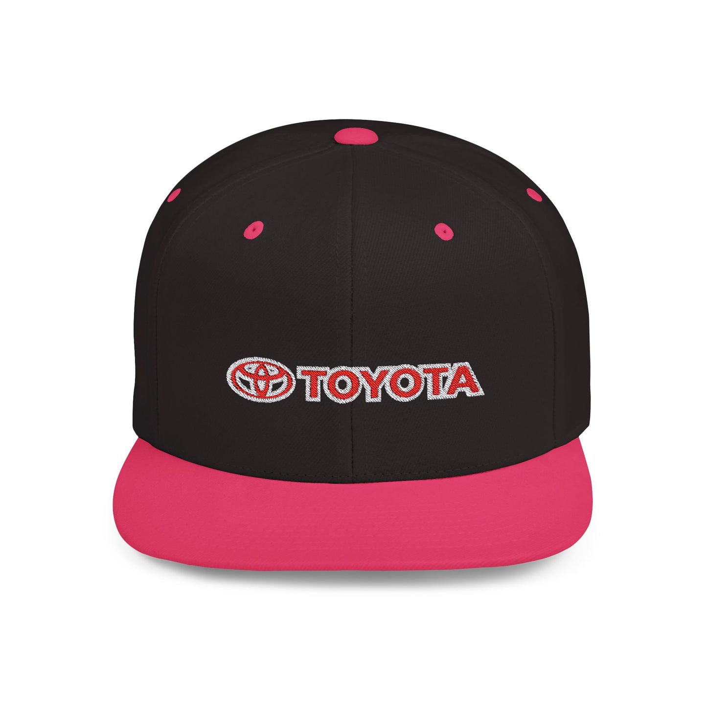 Toyota Flat Bill Snapback – Lightweight, Custom Fit, Premium Quality