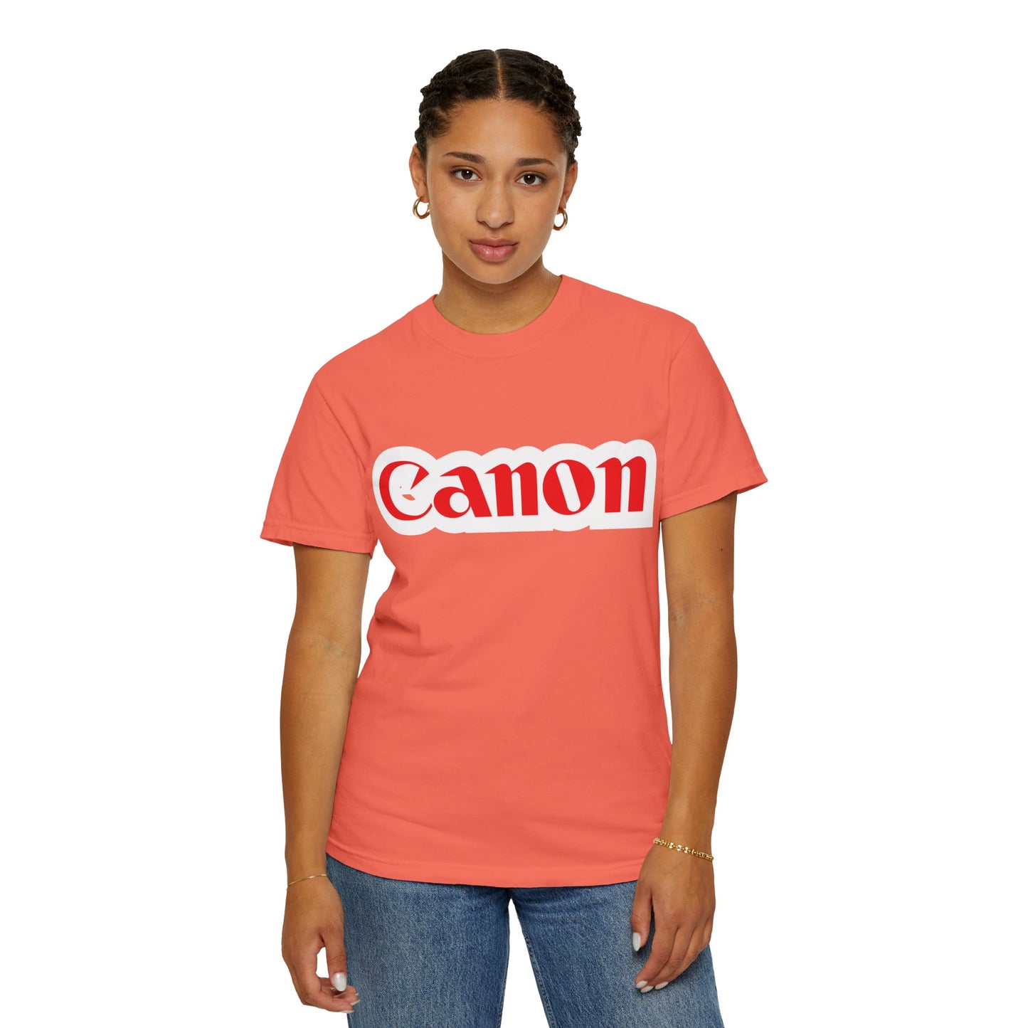 Canon Garment-Dyed T-Shirt – Premium Cotton Tee for Customization