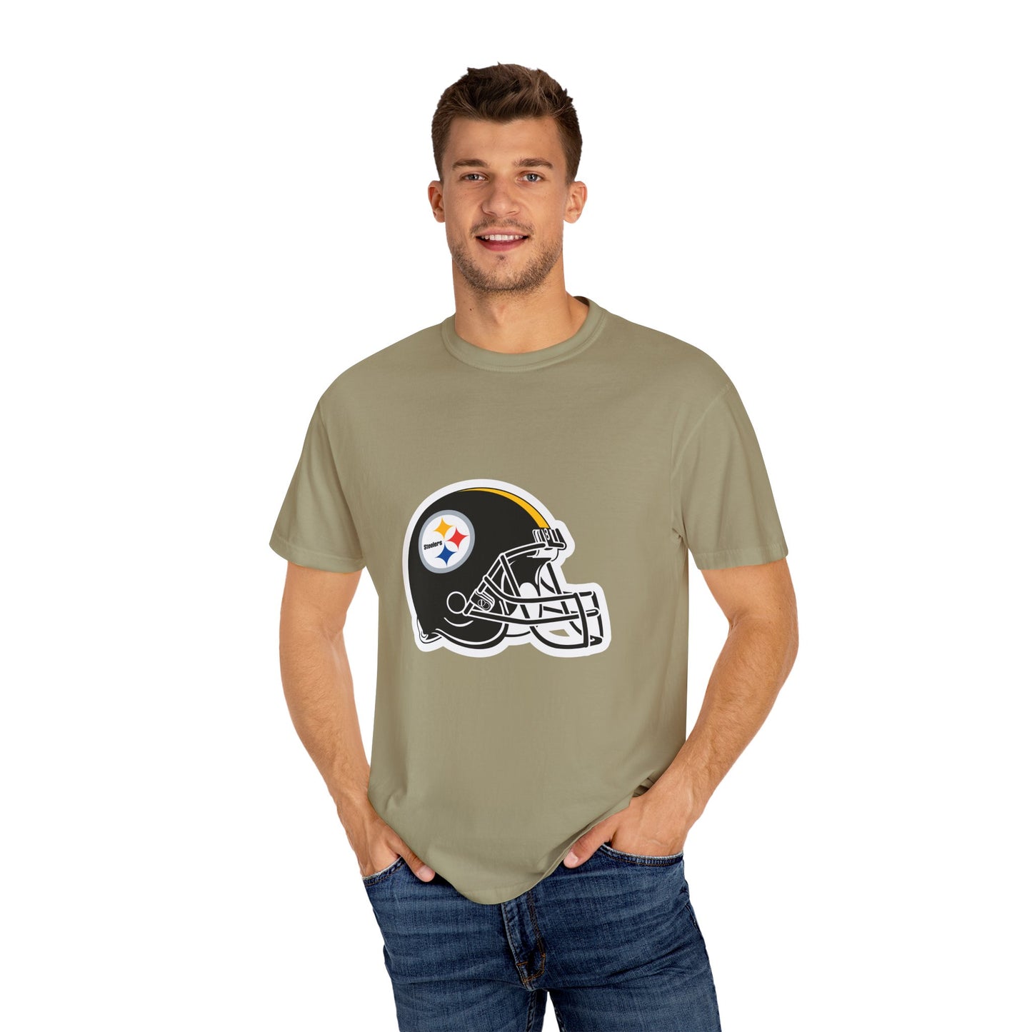 Pittsburgh Steelers Fan Gifts Garment-Dyed T-Shirt – Premium Cotton Tee for Customization