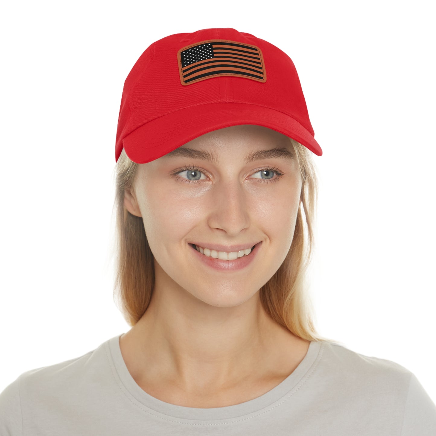 Dad Leather Patch Hat American Flag – Timeless Style, Perfect Fit