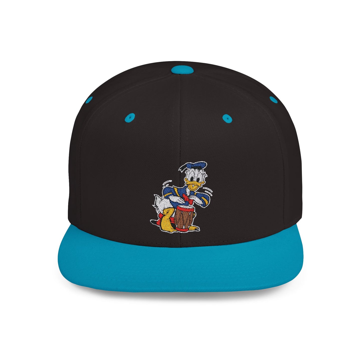 Donald Duck Trumping Flat Bill Snapback – Lightweight, Custom Fit, Premium Quality