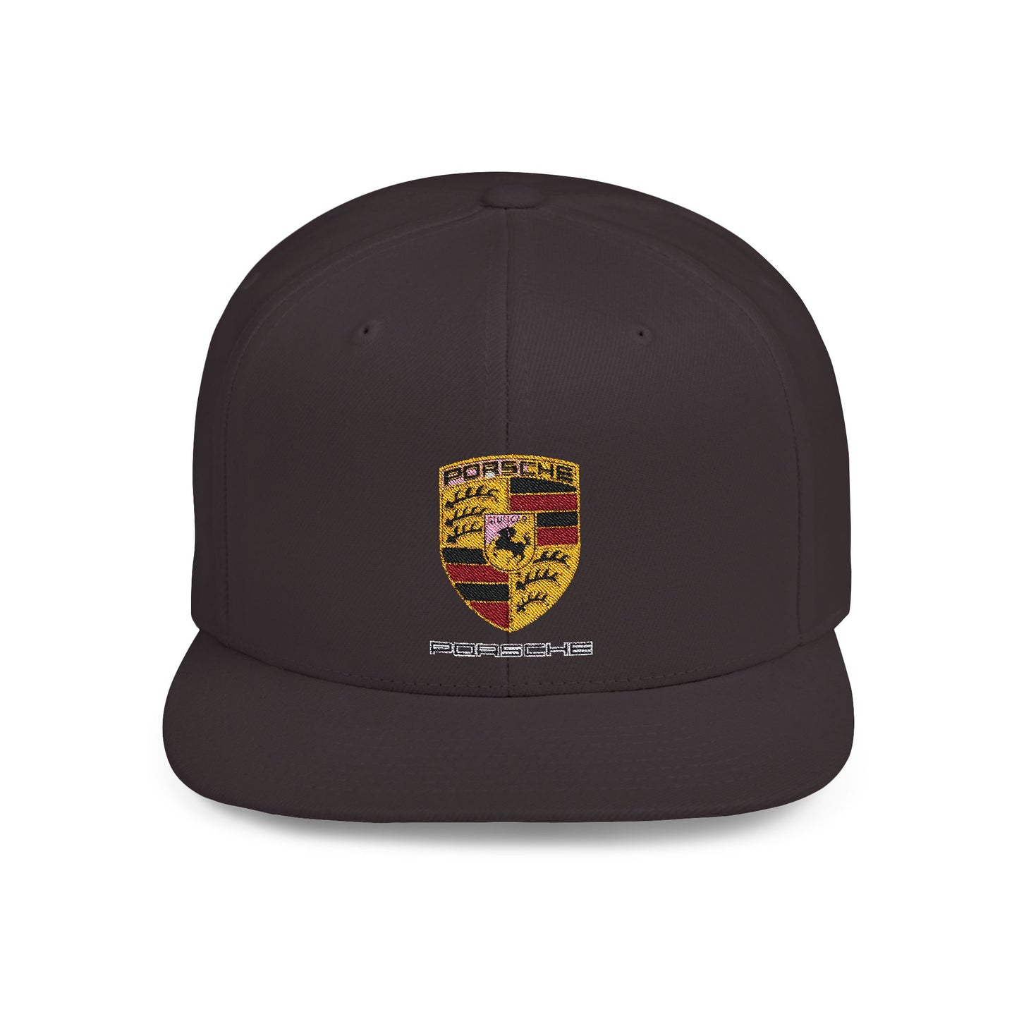 Porsche Flat Bill Snapback – Lightweight, Custom Fit, Premium Quality