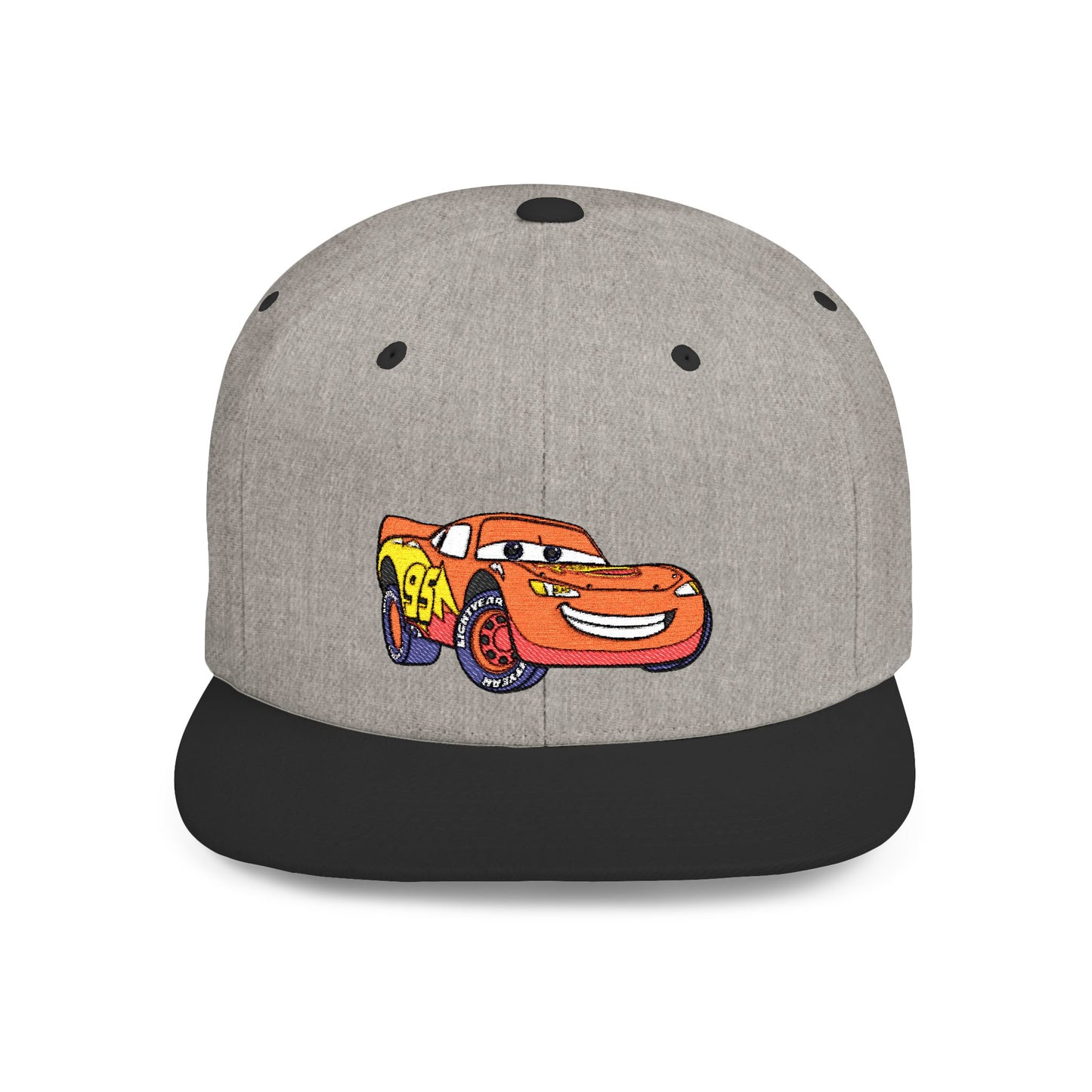 Lightning McQueen Cars Disney Flat Bill Snapback – Lightweight, Custom Fit, Premium Quality
