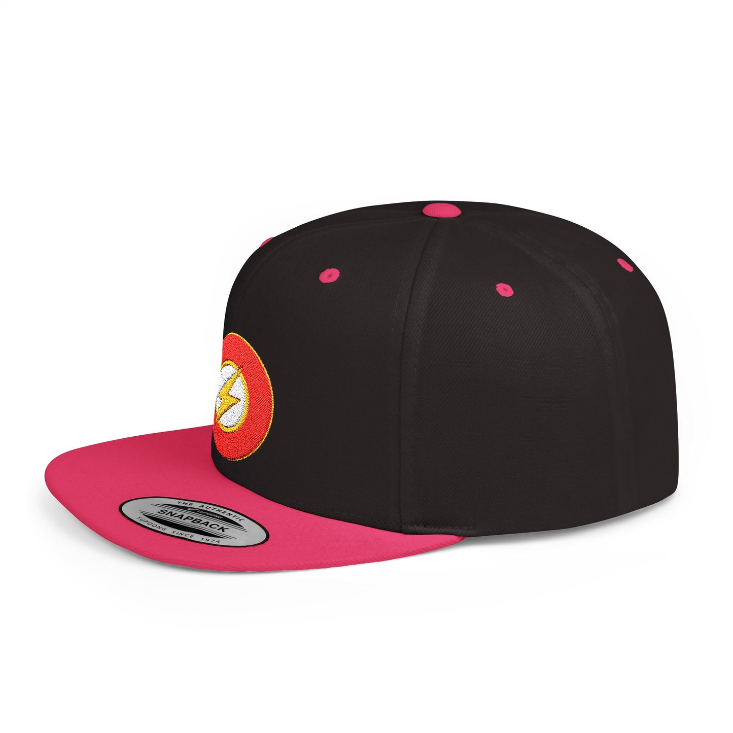 The Flash DC Flat Bill Snapback – Lightweight, Custom Fit, Premium Quality