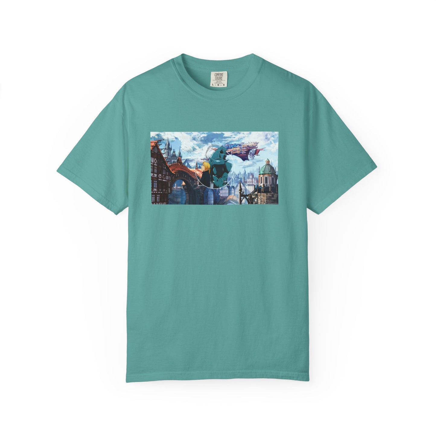 Fullmetal Alchemist Alphonse Elric Garment-Dyed T-Shirt – Premium Cotton Tee