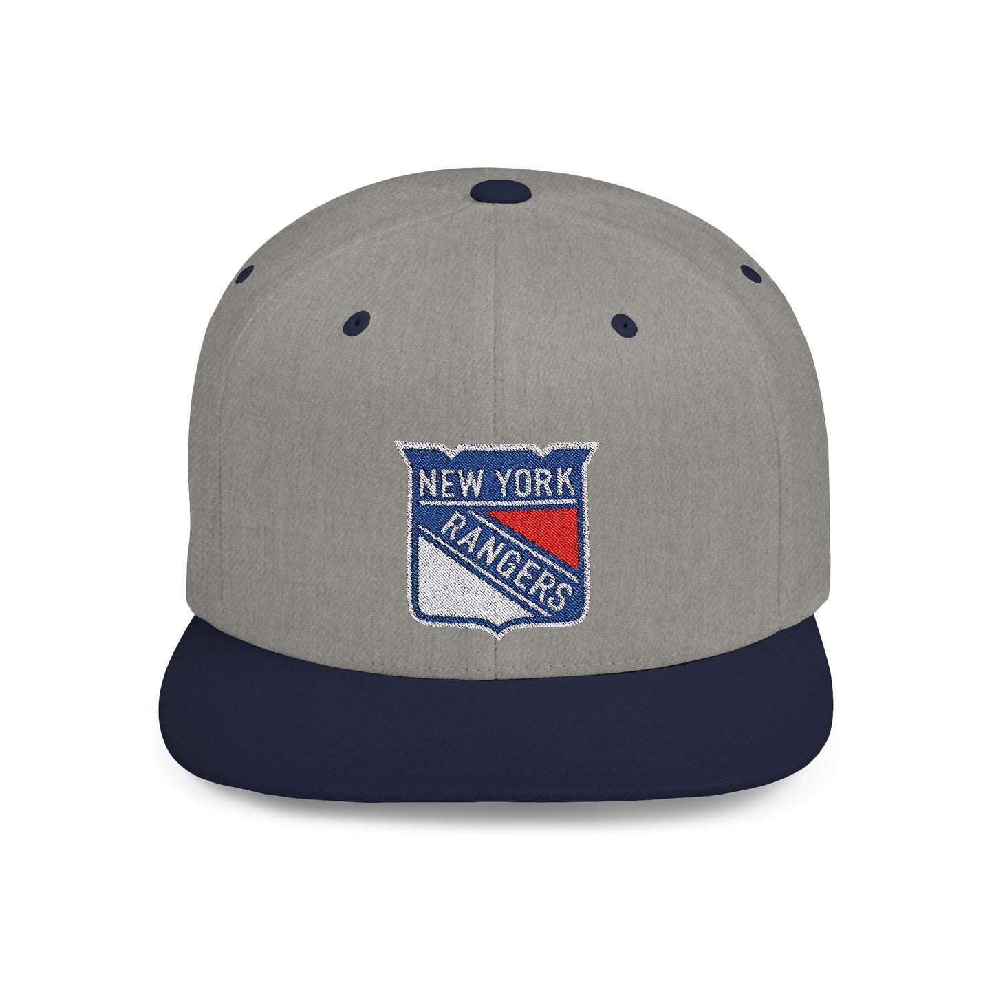 New York Rangers Flat Bill Snapback – Lightweight, Custom Fit, Premium Quality