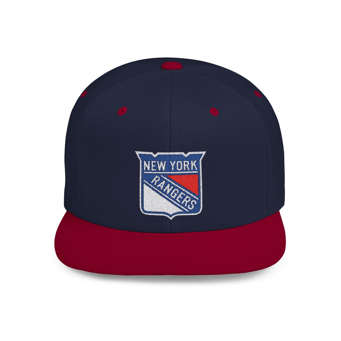 New York Rangers Flat Bill Snapback – Lightweight, Custom Fit, Premium Quality