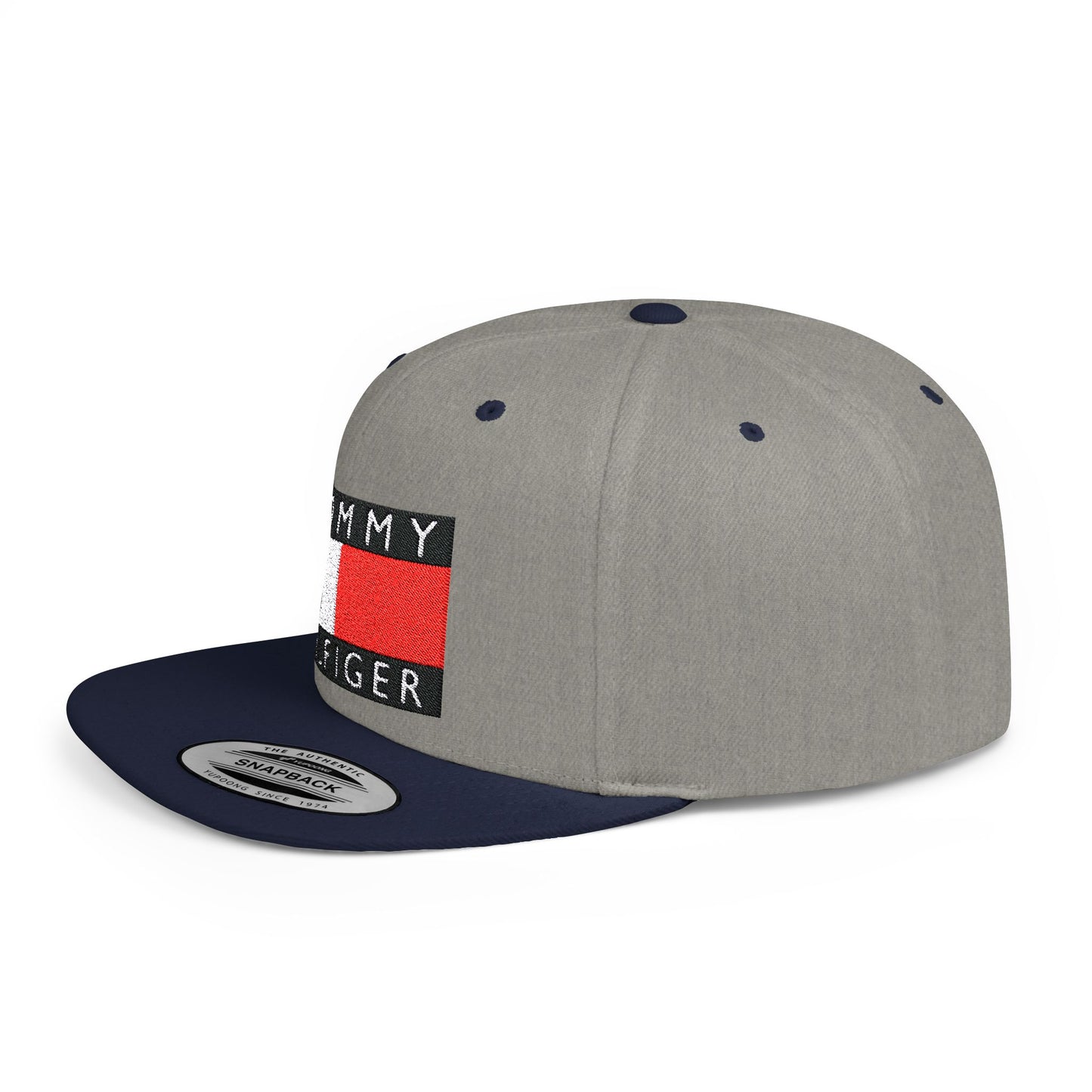 Tommy Hilfiger Flat Bill Snapback – Lightweight, Custom Fit, Premium Quality