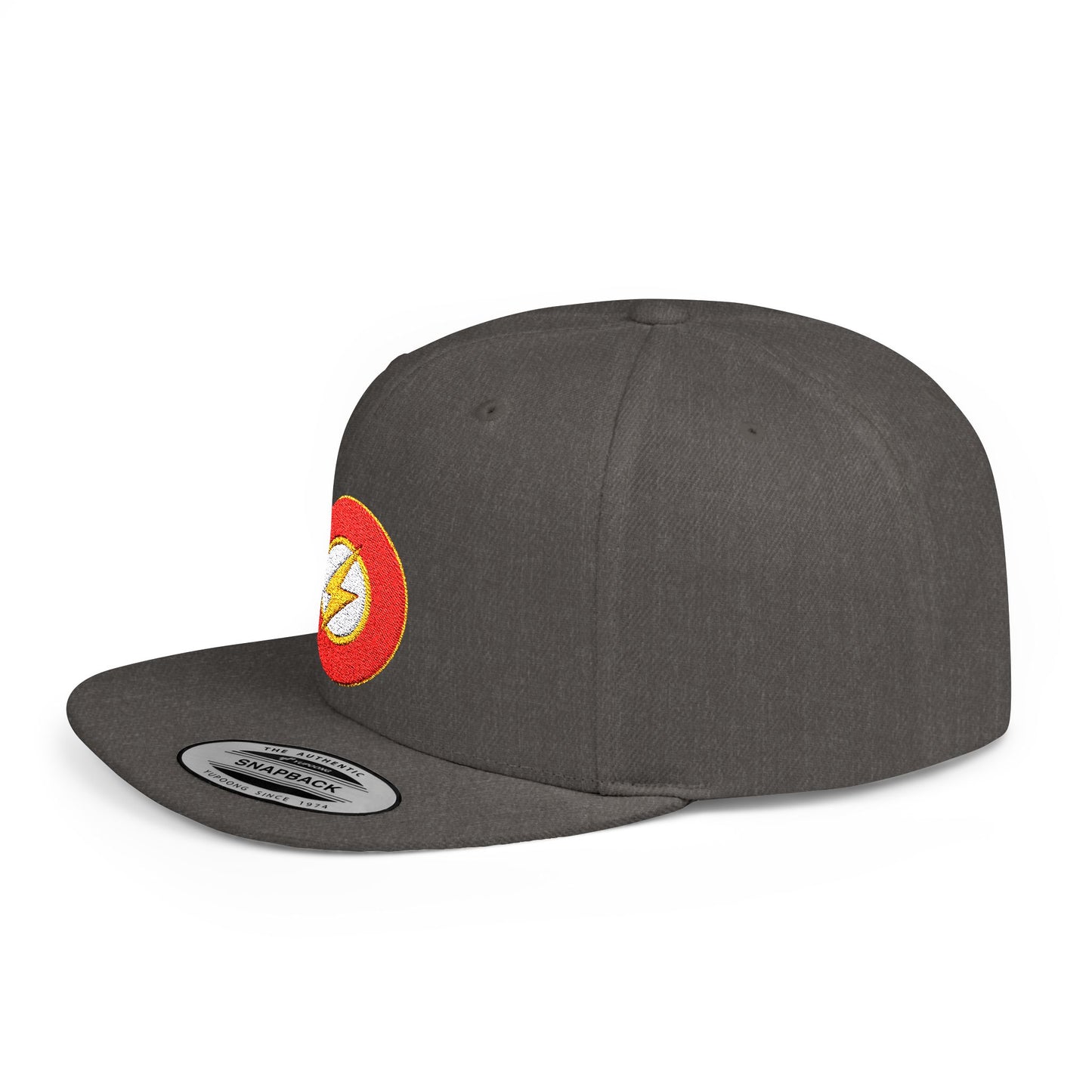 The Flash DC Flat Bill Snapback – Lightweight, Custom Fit, Premium Quality