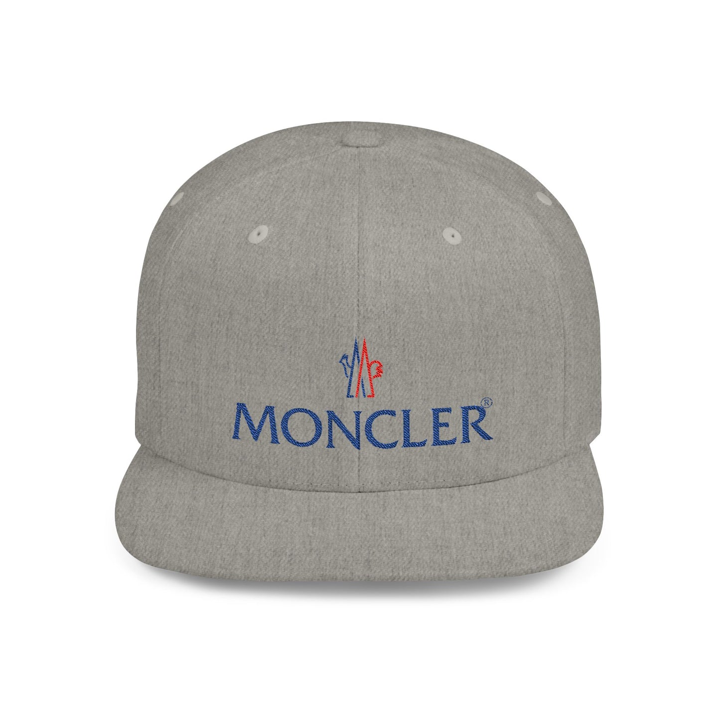 Moncler Flat Bill Snapback – Lightweight, Custom Fit, Premium Quality