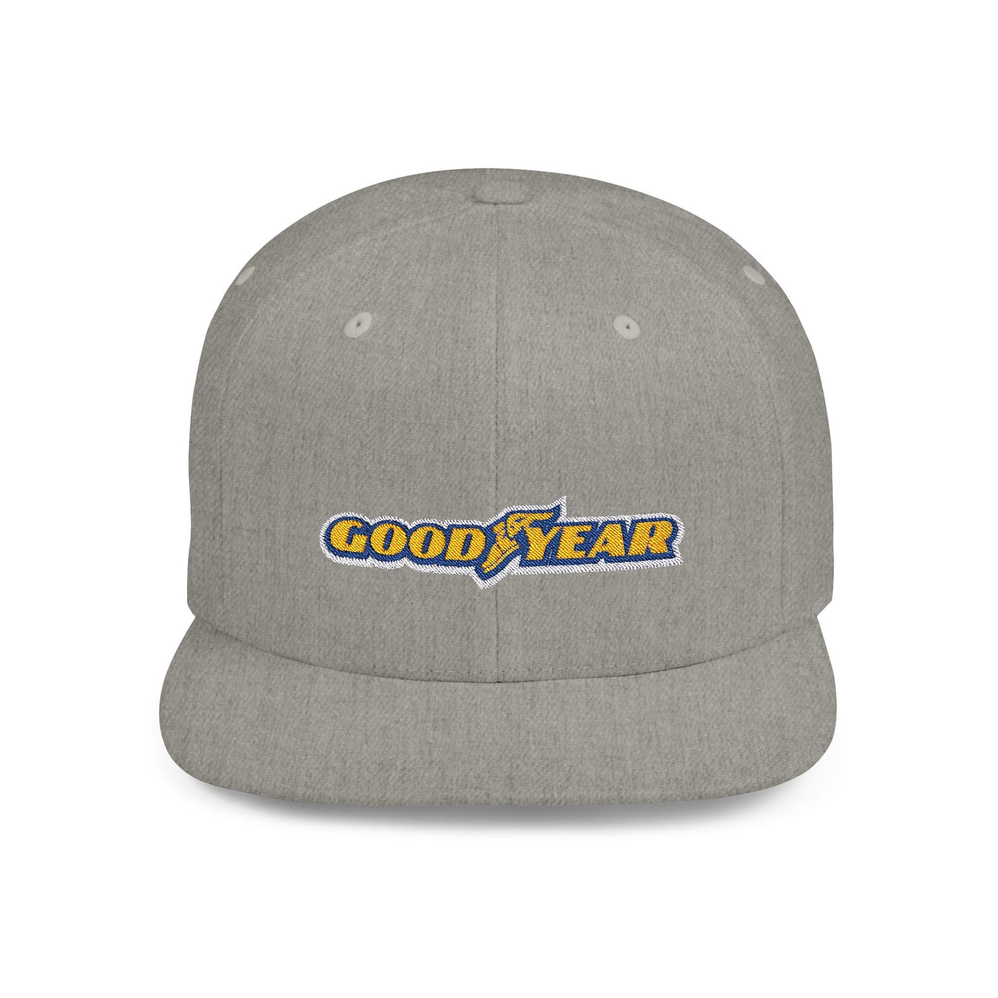 Good Year Flat Bill Snapback – Lightweight, Custom Fit, Premium Quality