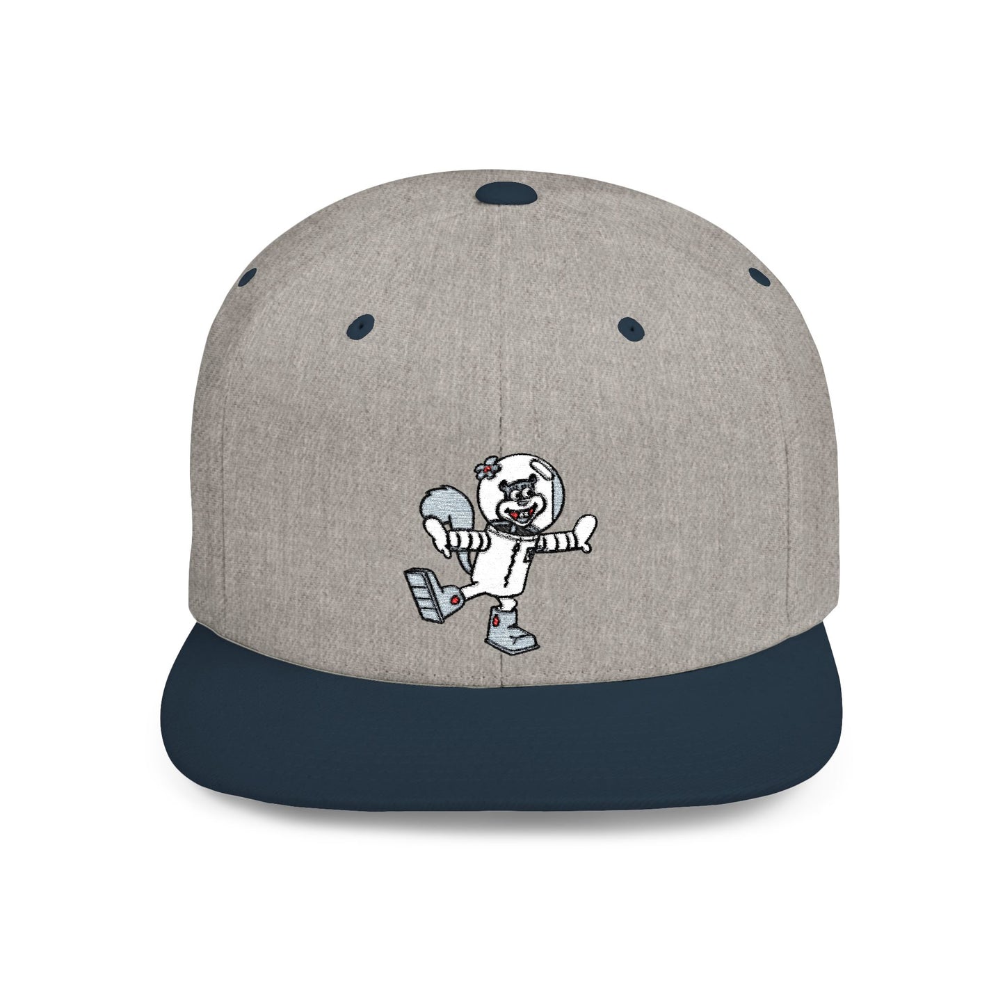 SpongeBob SquarePants Sandy Cheeks Flat Bill Snapback – Lightweight, Custom Fit, Premium Quality